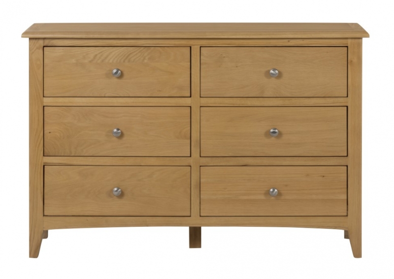 Feels Like Home Kilburn Bedroom 6 Drawer Wide Chest