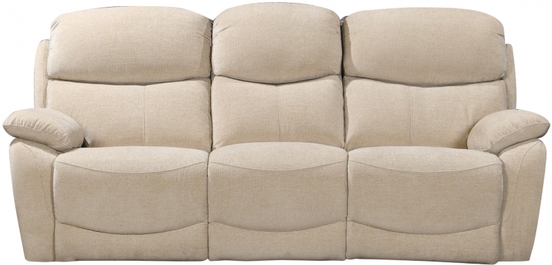 Feels Like Home Laton 3 Seater Double Manual Recliner Sofa