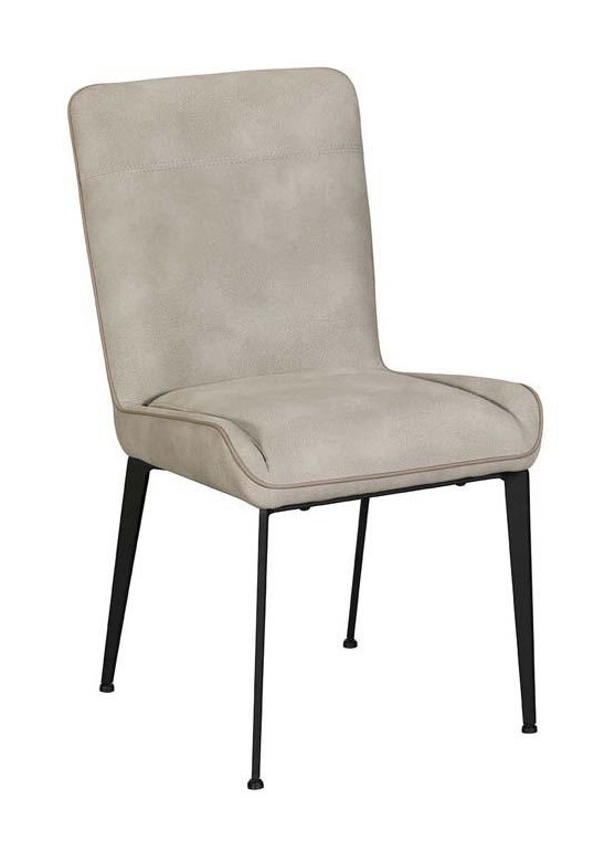 Cuba Pair of Dining Chairs - Black Legs