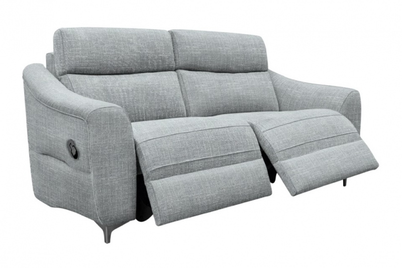 G-Plan Monza 3 Seater Sofa - Double Manual Recliner Actions