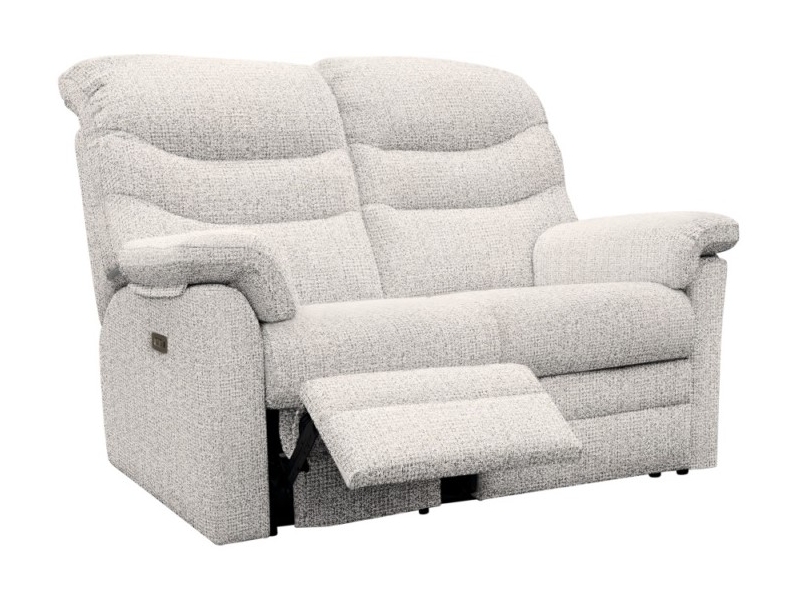 G-Plan Ledbury 2 Seater Sofa with Single Power Recliner Action - USB