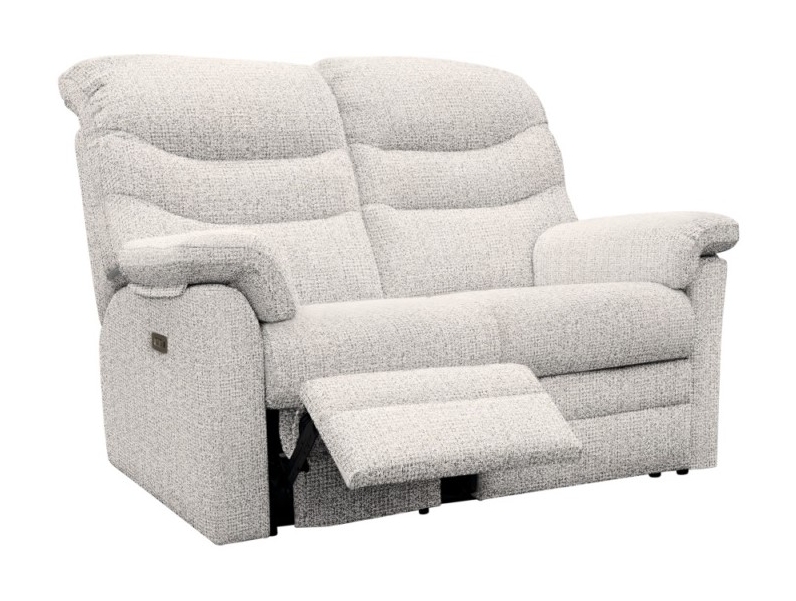 G-Plan Ledbury 2 Seater Sofa with Single Power Recliners, Headrest, Lumbar and USB
