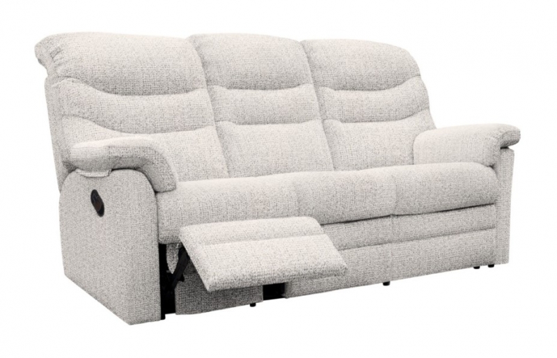 G-Plan Ledbury 3 Seater Sofa with Single Manual Recliner Action