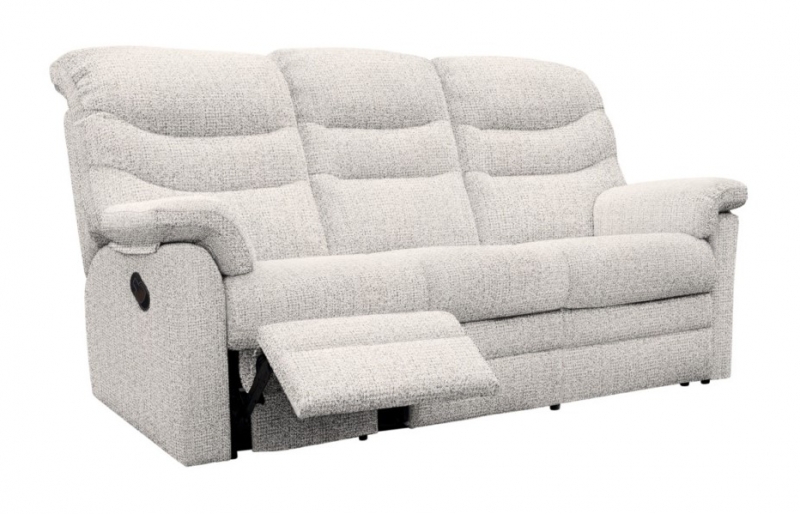 G Plan  Ledbury 3 Seater Sofa with Single Manual Recliner Action