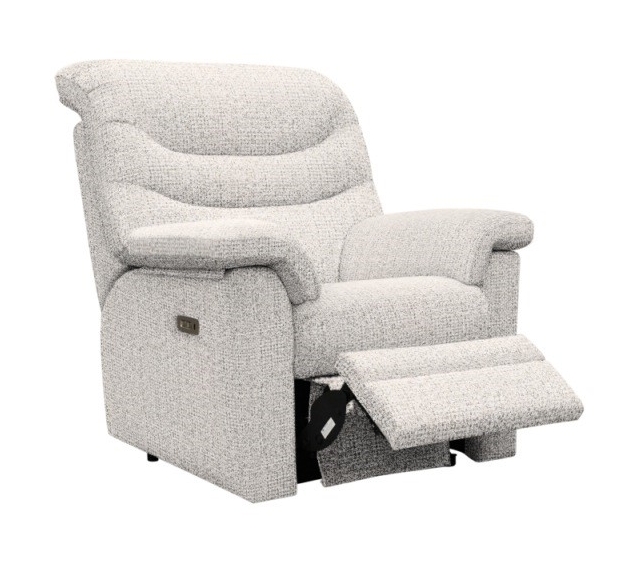 G-Plan Ledbury Power Recliner Chair with Power Headrest, Lumbar and USB