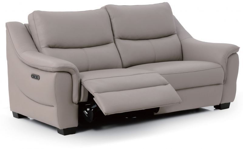 Feels Like Home Adelaide 2 Seater Double Power Recliner Sofa with USB