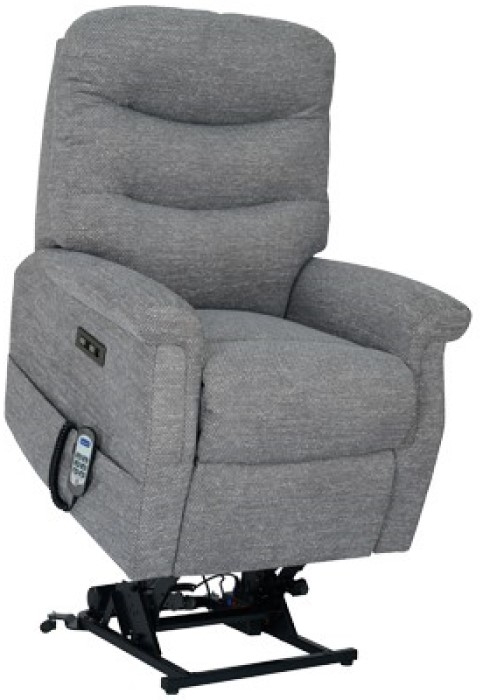 Celebrity Furniture Hollingwell Grande Riser Recliner Dual Motor Chair with Powered Headrest & Lumbar