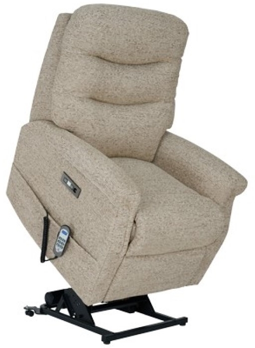 Celebrity Furniture Hollingwell Standard Riser Recliner Dual Motor Chair with Powered Headrest