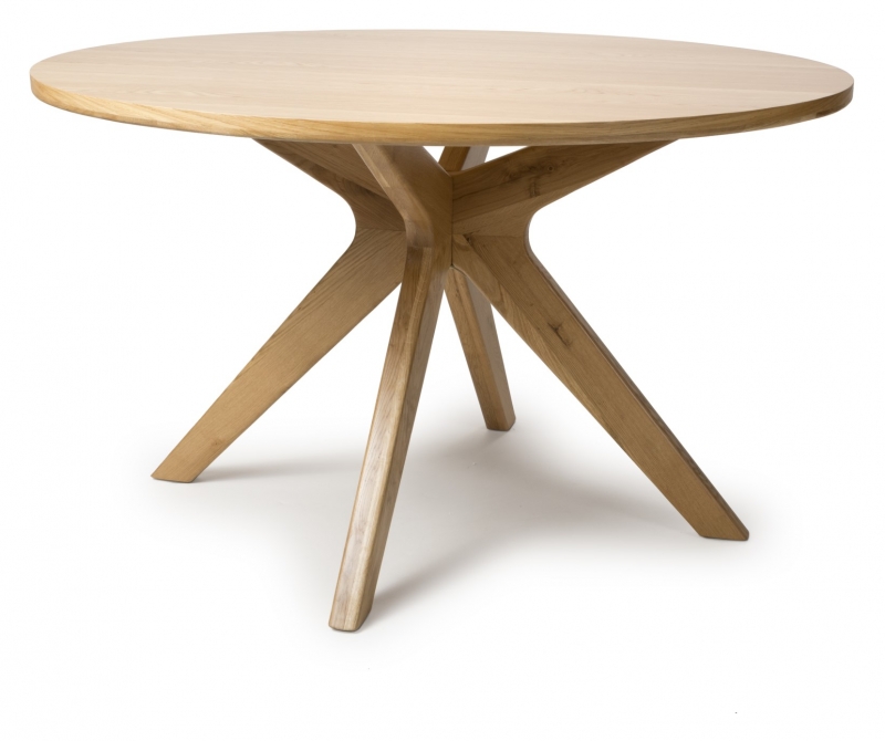 Fairway Furniture Haven Round Fixed Top Table-Star Base - 130cm
