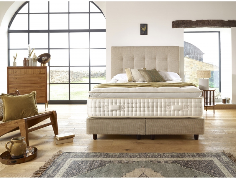 Harrison Spinks Beds Ltd Falmouth - Turn Free 3'0 Padded Top Deep Divan Set