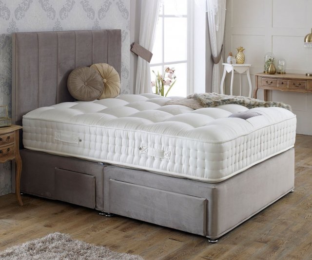 Royal Crown Natural 1000 3'0 Platform Top Divan Set