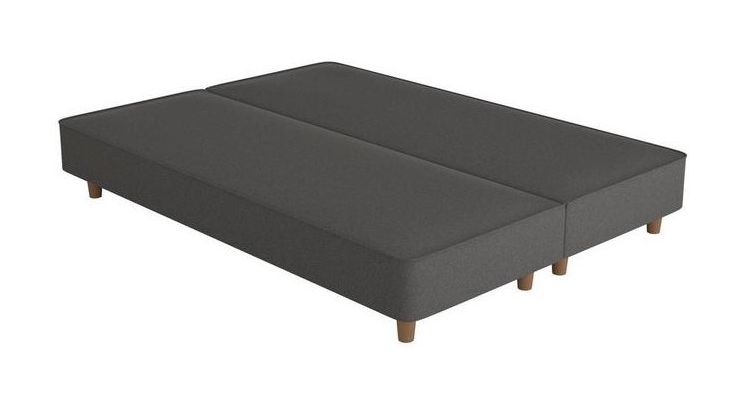Harrison Spinks Beds Ltd Shaldon Seasonal Turn 5'0 True Edge Shallow Base Set on legs Zip and Link