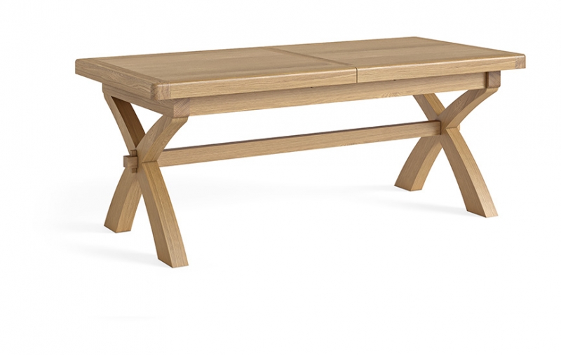 Fairway Furniture Nanterre Large Cross Leg Extending Dining Table (200-245cm)