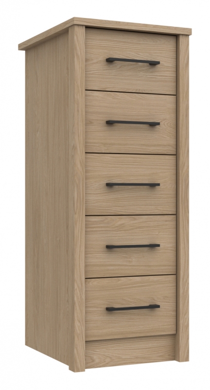 Fairway Furniture Erin 5 Drawer Narrow Tallboy