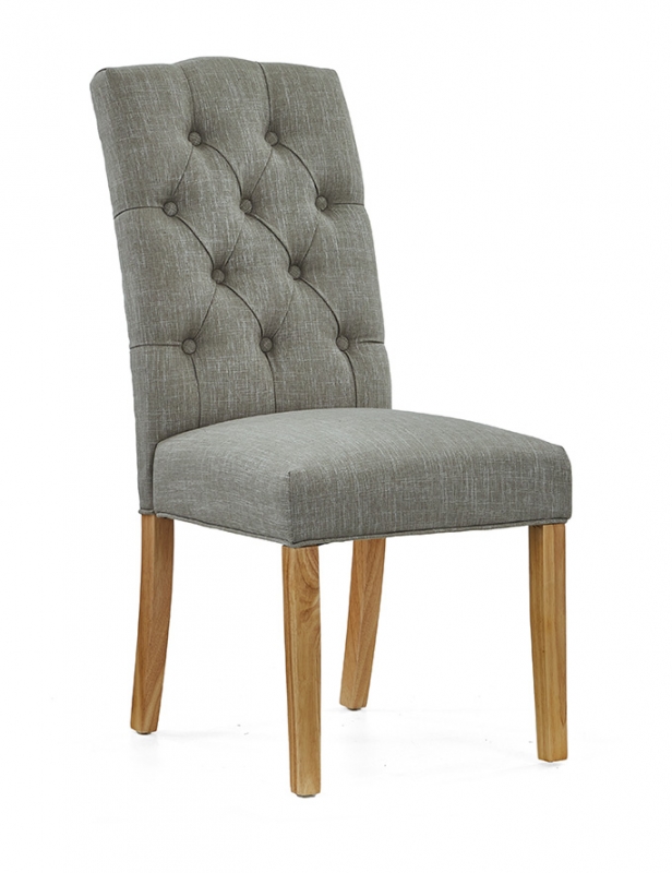 Fairway Furniture Nanterre Pair Button Back Upholstered Dining Chairs
