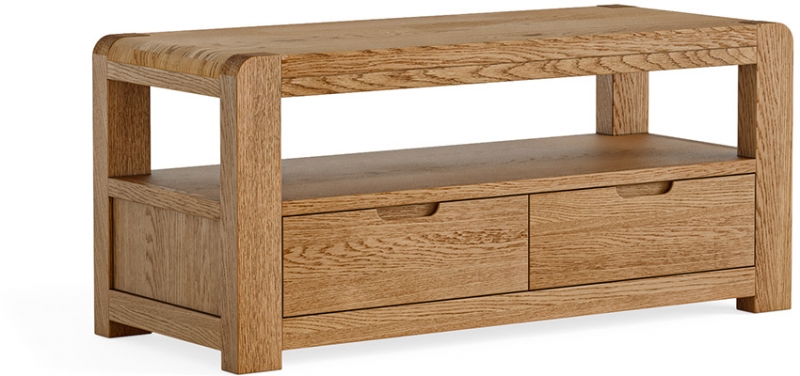 Fairway Furniture Baden Small TV Unit with 2 Drawers