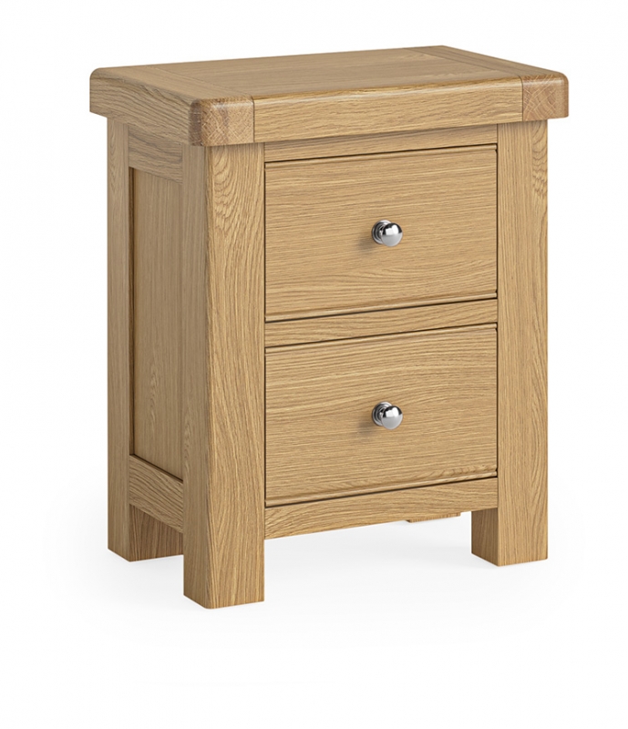 Fairway Furniture Nanterre Bedside Chest with 2 Drawers