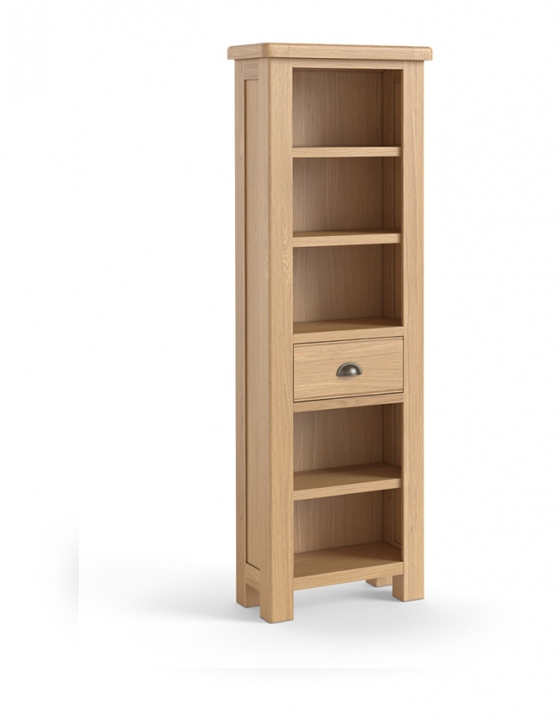 Fairway Furniture Nanterre Slim Bookcase with Drawer