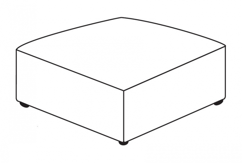 Timo Large Footstool