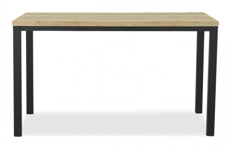Fairway Furniture Deno Large Fixed Top Bar Table - Black Base - Finish 2