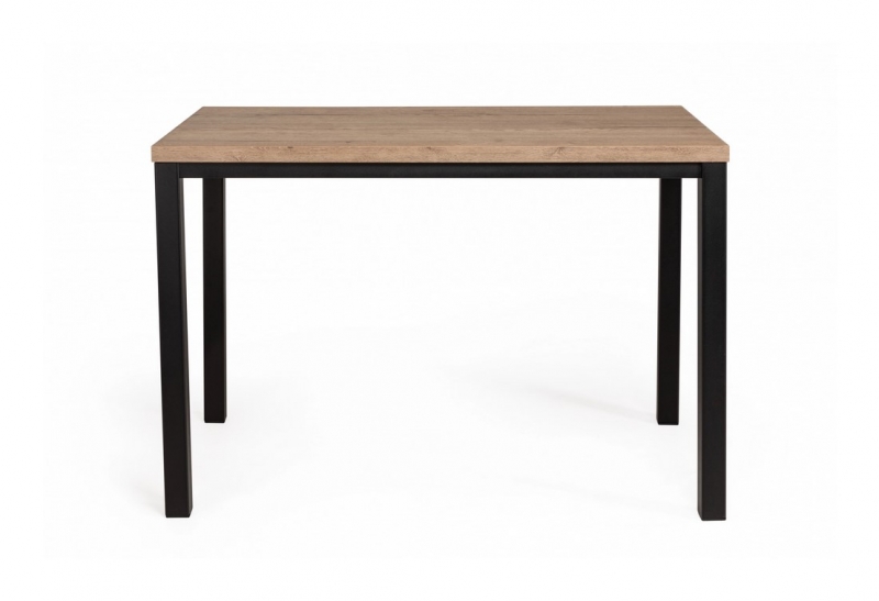 Fairway Furniture Deno Small Fixed Top Bar Table - Black Base - Finish 2