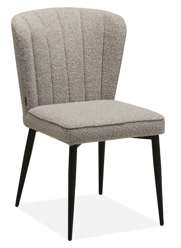 Fairway Furniture Fabio Pair of Shell Back Fabric Dining Chairs