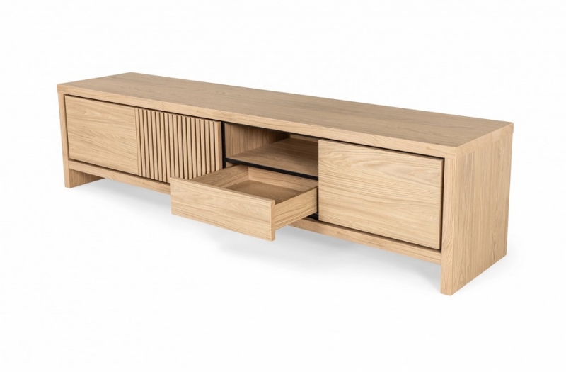 Fairway Furniture Leandro Large TV Cabinet - 3 Door - 1 Drawer