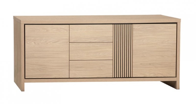 Fairway Furniture Leandro Medium Sideboard - 2 Door - 3 Drawers