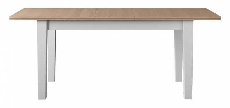 Fairway Furniture Newhaven Large Extending Dining Table - Tapered Legs - Oak Top