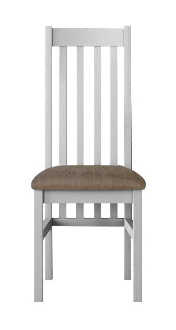 Fairway Furniture Newhaven Slatted Dining Chair - Fabric Seat Pad