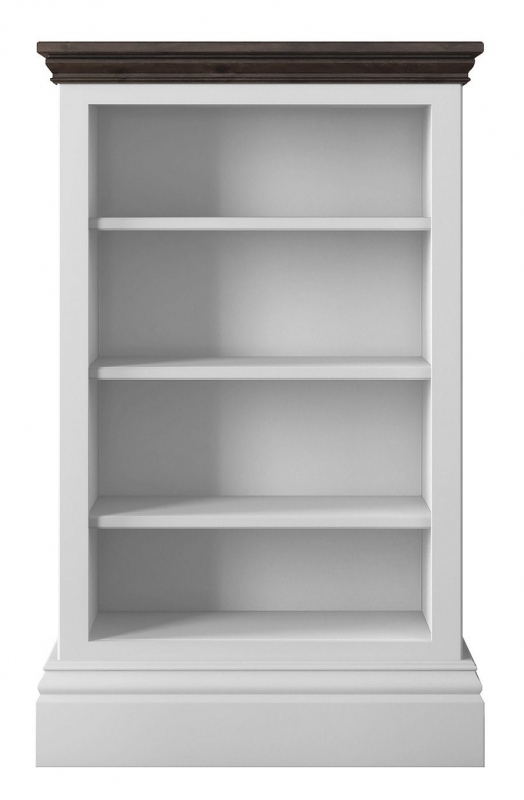 Fairway Furniture Newhaven Medium Narrow Open Bookcase - Oak Top
