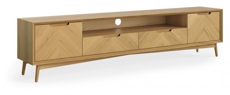 Fairway Furniture Ventnor Dining Extra Large Media Unit - 2 Doors - 2 Drawers