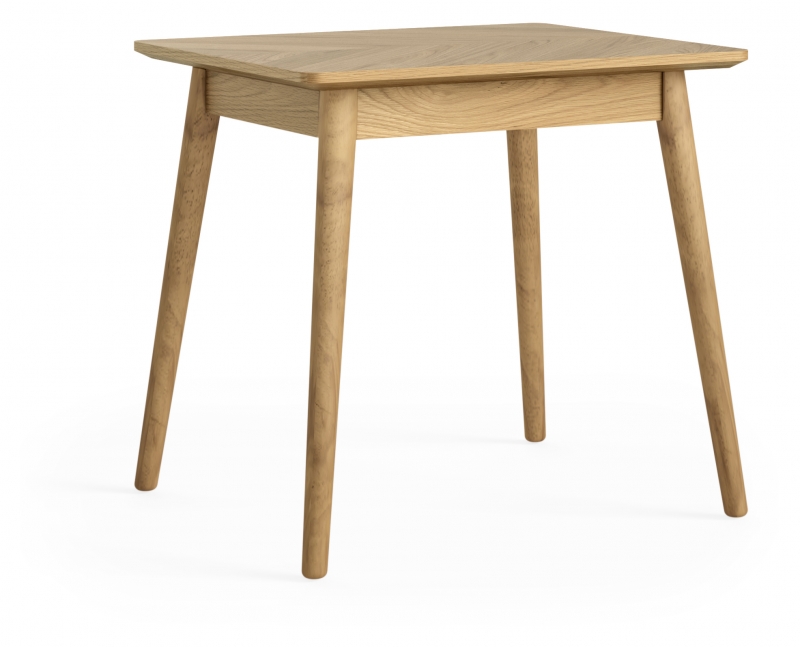 Fairway Furniture Ventnor Dining Fixed Top Bistro Dining Table - 80 x 70cm