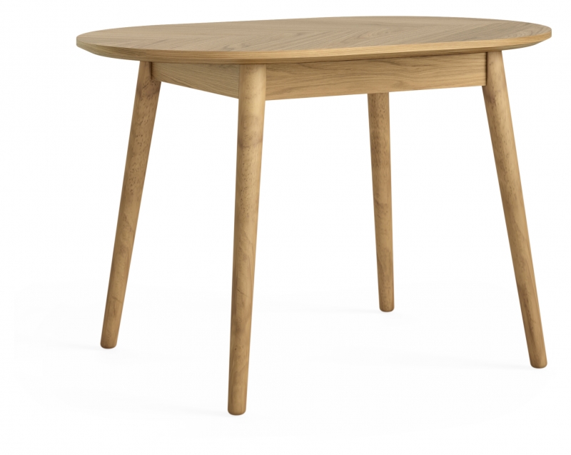 Fairway Furniture Ventnor Dining Fixed Top Oval Dining Table - 115 x 75cm
