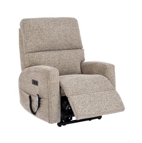 Celebrity Southwell Petite Single Motor Power Recliner Chair with Powered Headrest & Lumbar