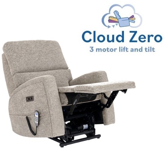 Celebrity Southwell Standard Cloud Zero Riser Recliner Power Chair with Powered Headrest & Lumbar