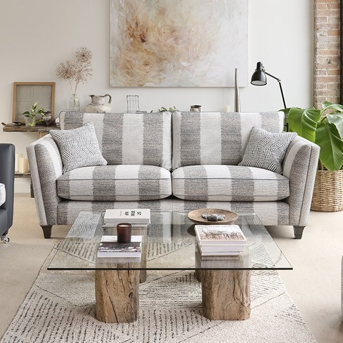 Parker Knoll Harlow Large 2 Seater Static Sofa-Standard Back