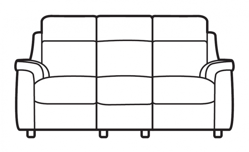 Parker Knoll Arizona 3 Seater Static Sofa
