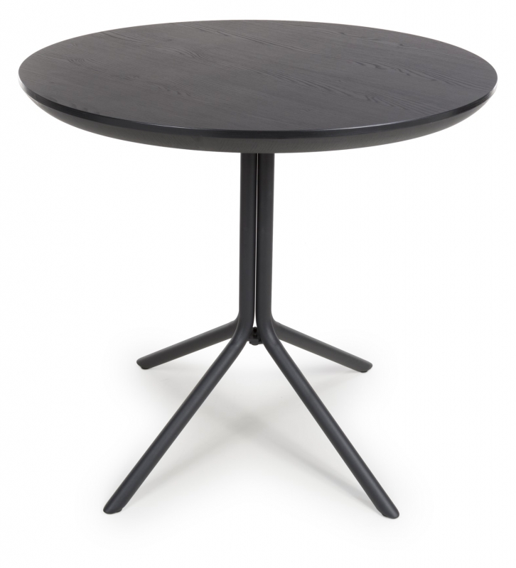 Tribeca Round Fixed Top Dining Table - 80cm