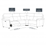 Fairway Furniture Burlington Curved Corner Section