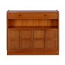 Classic 6444 Low Bookcase with Doors