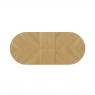 Ventnor Dining Oval 1.8M Extending Dining Table -Extends from 180-230cm (1 x Leaf)