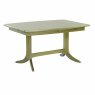 Shades Oak 2145 Small Boat Shaped Dining Table on Pedestal