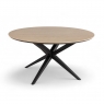 Waide Standard Round 140cm Extending Dining Table