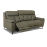 Hamilton 3 Seater Double Power Recliner Sofa with USB (3 Cushion)