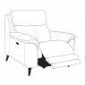 Hamilton Power Recliner Chair with USB