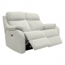 G Plan  Kingsbury 2 Seater Sofa with Double Power Recliner -Power Headrest-Lumbar Support & USB