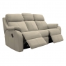 G Plan  Kingsbury 3 Seater Sofa with Double Manual Recliner Actions