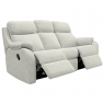 G Plan  Kingsbury 3 Seater Sofa with Double Manual Recliner Actions