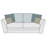 Roxie 3 Seater Sofa - Pillow Back